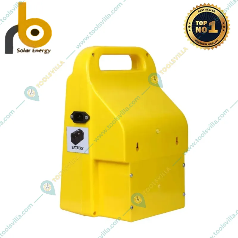 RB Solar 10 KV Digital Model Solar Zatka Machine to Cover 50 Acre Area with Inbuilt Battery Storage