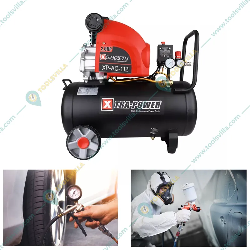 Xtra-Power 50 Liters Direct Driven Air Compressor With 2.5 HP Copper Winding Motor (XP-AC-112)