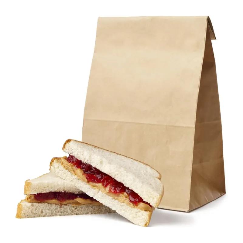 1kg Pack of Disposable Brown Multipurpose Usage Paper Bags for Shopping, Packaging