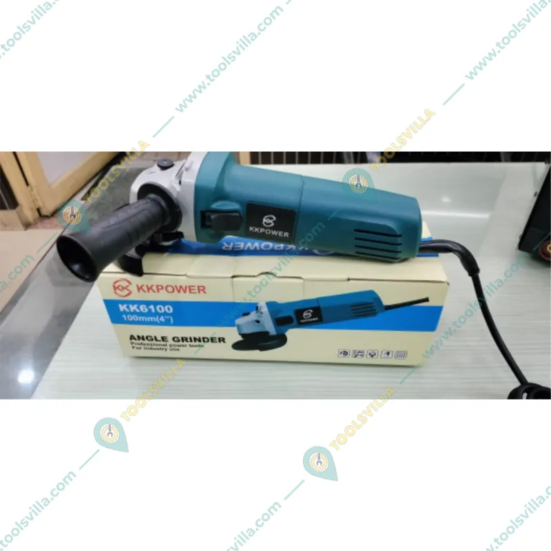 DIY Angle Grinder 100 mm, 670w combo with wood cutting blade 