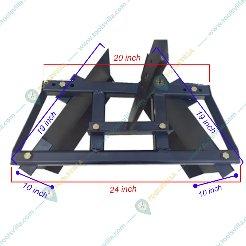  Dol (Med) Maker Attachment for 5 to 12 HP Diesel Power Tiller