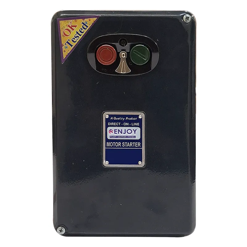 Enjoy 6 to 10 Amp Three Phase Regular Direct On Line Starter for 0.25 to 0.75 Hp Pumps & Motors