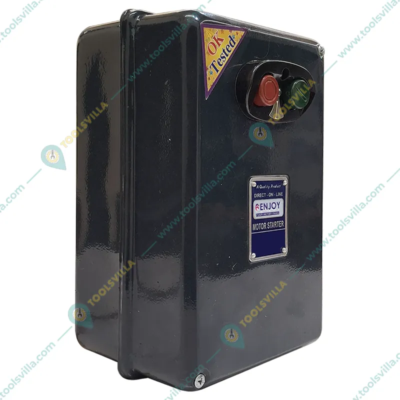 Enjoy 6 to 10 Amp Three Phase Regular Direct On Line Starter for 0.25 to 0.75 Hp Pumps & Motors
