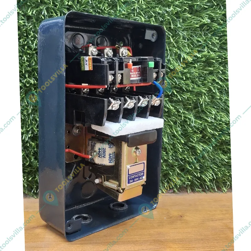 Enjoy 6 to 10 Amp Three Phase Regular Direct On Line Starter for 0.25 to 0.75 Hp Pumps & Motors