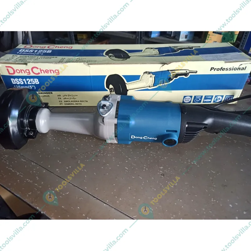 Dongcheng 125mm Straight Grinder, 710W (DSS125B)