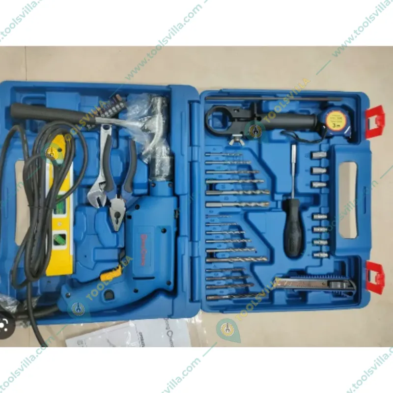Dongcheng 13mm Impact Drill Tool Kit 500W, (DZJ04-13)