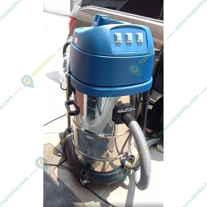 Dongcheng 80L, 3200W Wet and Dry Vacuum Cleaner With All Required Accessories (DVC80)