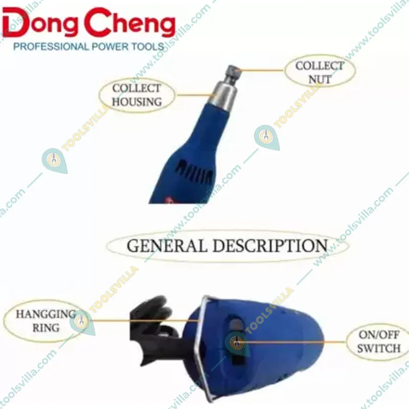 Dongcheng 25mm 240 Watt Die Grinder, 26000 RPM (DSJ25)