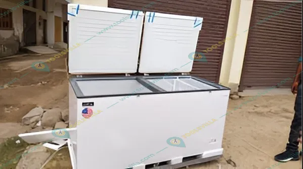 Celfrost 500Ltr Double Lid Hard Top Chest Deep Freezer / Chiller (CF 595) with 3 Years Warranty