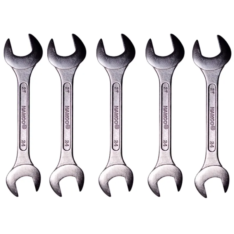 Hamco Double Open end Spanners - 24MM X 27MM - 5pc Box