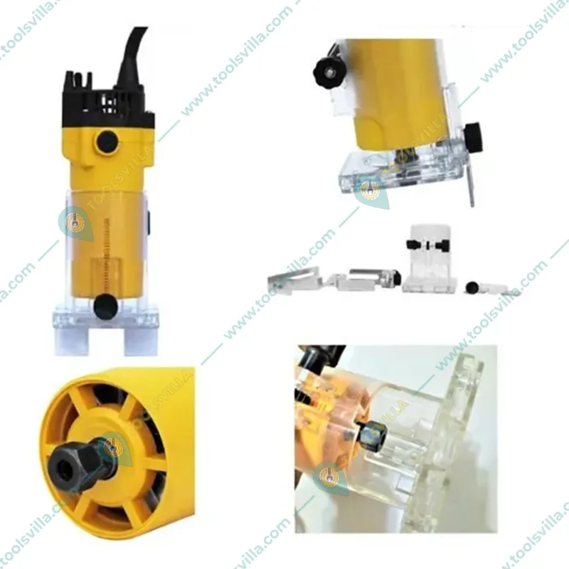 Driger 6 mm 500 Watt Router Trimmer, 30000 RPM 