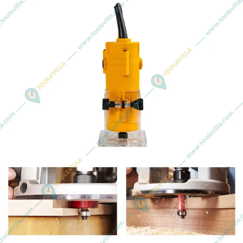 Driger 6 mm 500 Watt Router Trimmer, 30000 RPM 