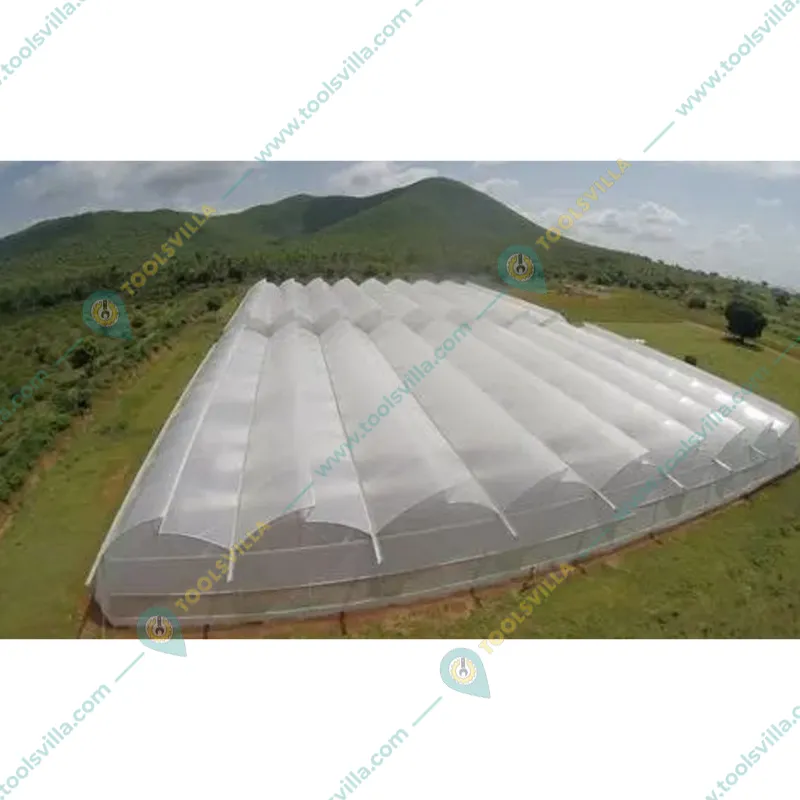 High Quality 200 Micron, 5 Layers Drip Lock Clear Sheet for Greenhouse and Nursery(Size-7 meter x 10 meter)