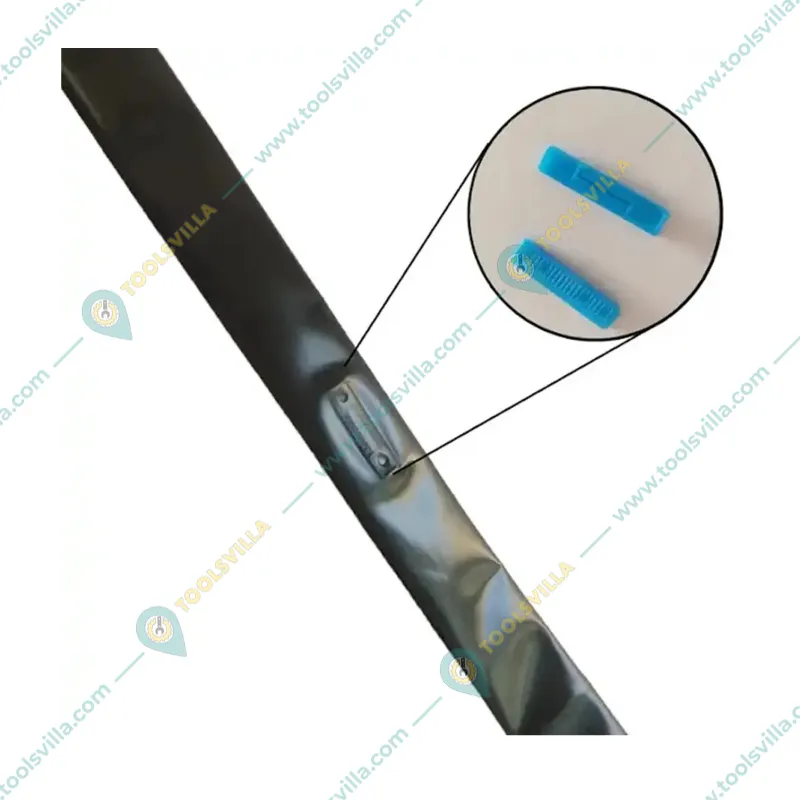 Krishi Bandhu 16 mm, 900 meter Flat Inline Drip Lateral Pipe with 30 cm Hole Spacing and 0.2 mm Thickness | 4 LPH