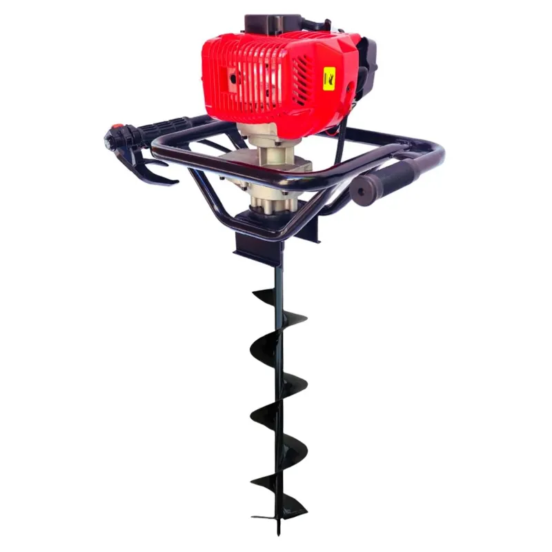 Latson EA 52, 2 Stroke 52cc Earth Auger / Post Hole Digger with 6 inch (15.24 cm) Drill Bit