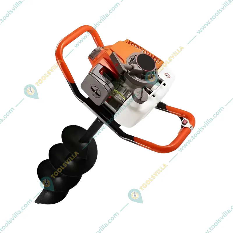Heavy Duty 63-cc Earth Auger Engine with 304.8 mm (12 inch) Drill Bit For Earth Auger/ Post Hole Digger Machine