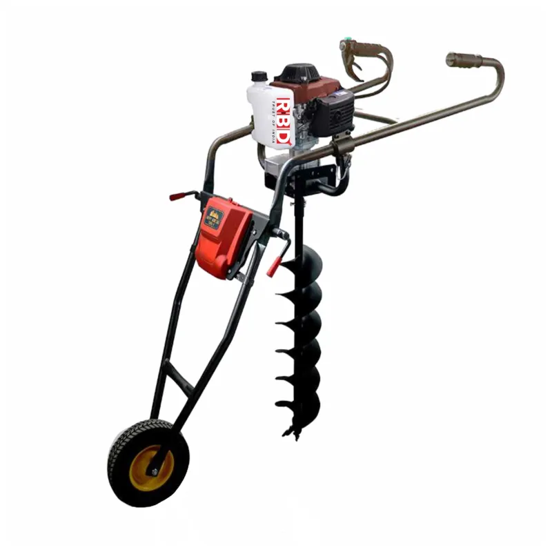 RBD 72CC Trolley Type Earth Auger with 8 & 12 inch  Auger Bit With 2 years Warranty
