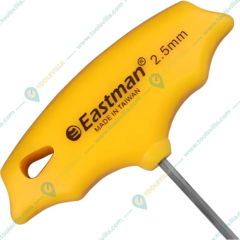 Eastman 10 Pcs Long Pattern T-Handle Allen Keys Set (KIT-2409)
