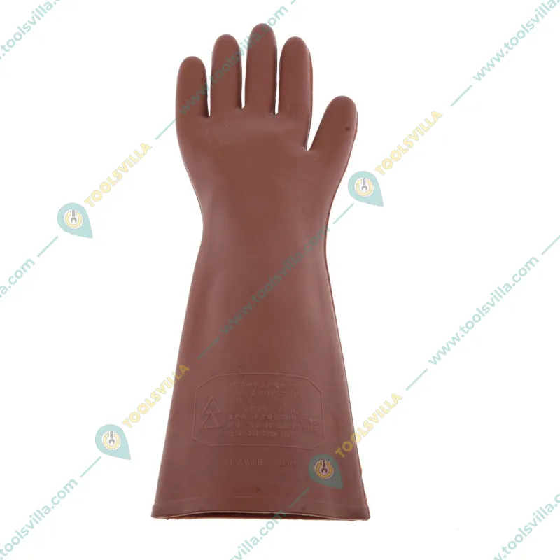 5 KV Electrical Insulating Rubber Safety Gloves 
