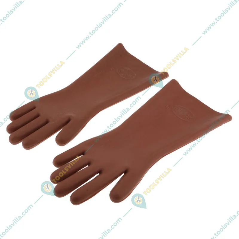 5 KV Electrical Insulating Rubber Safety Gloves 