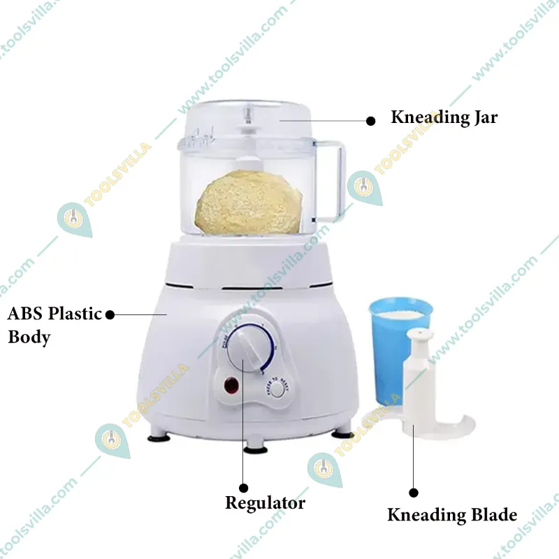 Premium Quality Electric Atta Kneader Vegetable Chopper Citrus Juicer 350W