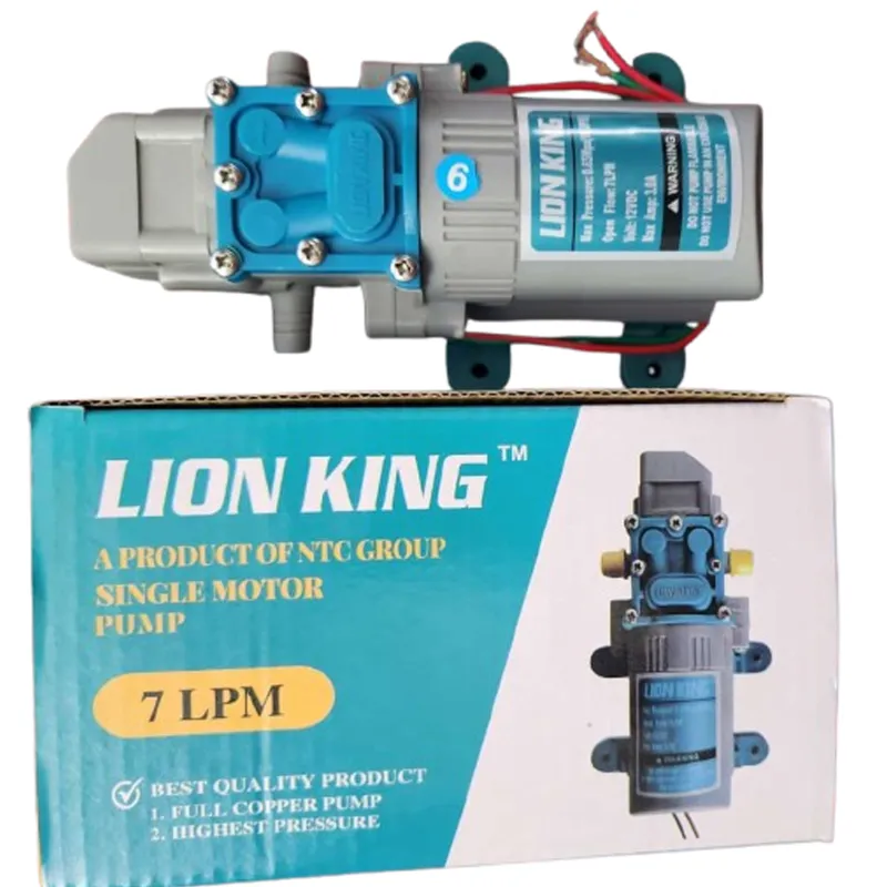 High Quality 135 PSI, 7 LPM Electric Battery Operated Sprayer pump with copper coat  (AUTO CUT)
