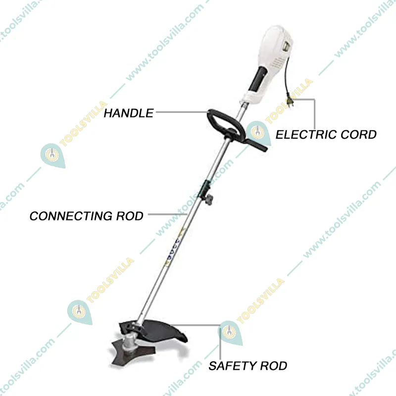 Advance Quality Electric Brush Cutter, 1400W