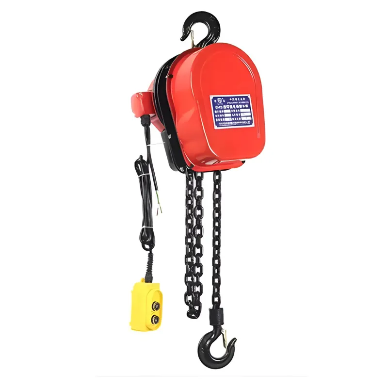 UTC 1 Ton Three Phase Electric Chain Hoist With 3 Meter & 6 mm Load Chain, 3 Meter Standard Lift, Single Fall