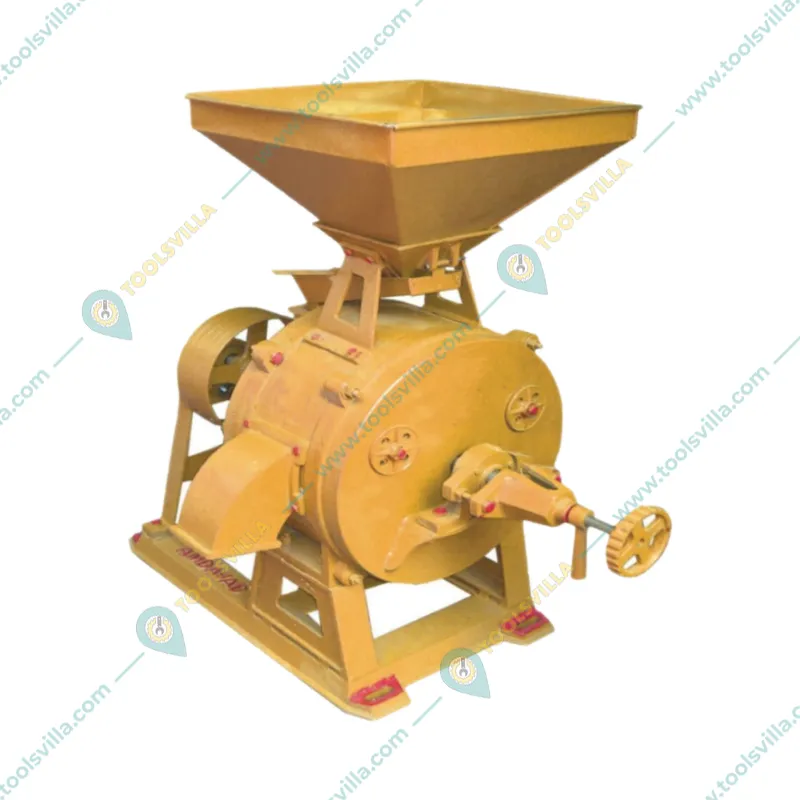 Commercial 16 Inch (406 mm) 7.5 HP Flour Mill/Atta Chakki, 90-100 kg/hr(Without Motor and Stone)