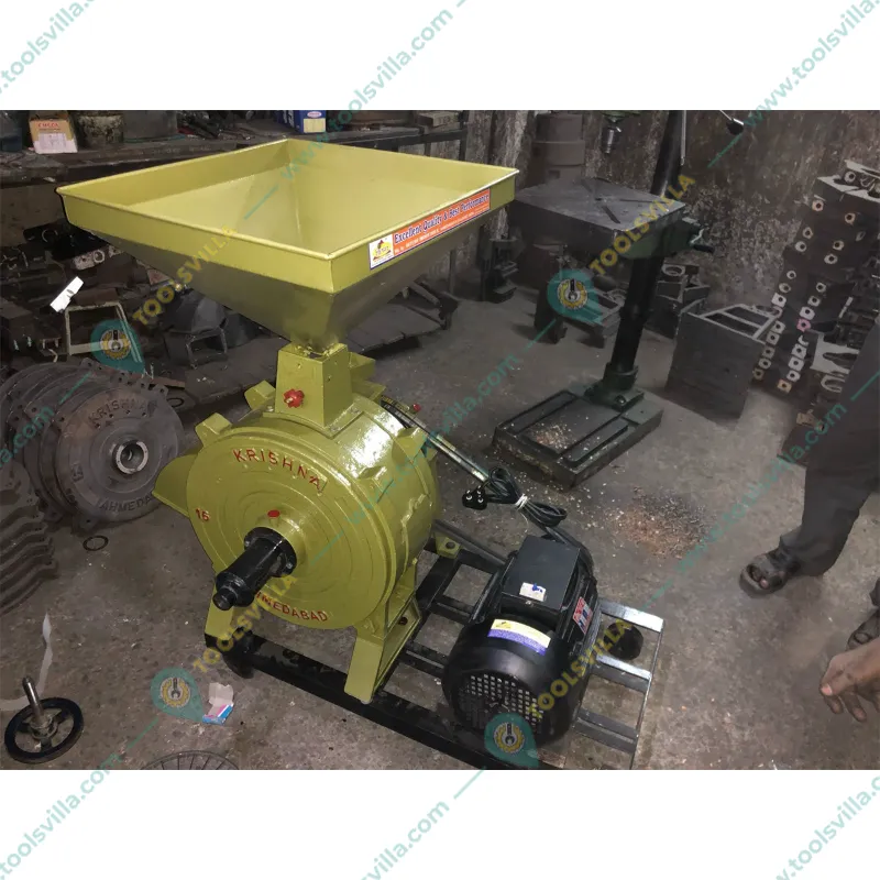 Commercial 16 Inch(406 mm) 5 HP Flour Mill/Atta Chakki, 50-60 kg/hr