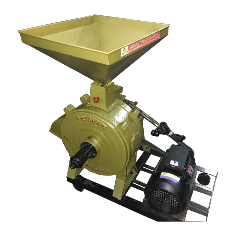 Commercial 16 Inch(406 mm) 5 HP Flour Mill/Atta Chakki, 50-60 kg/hr