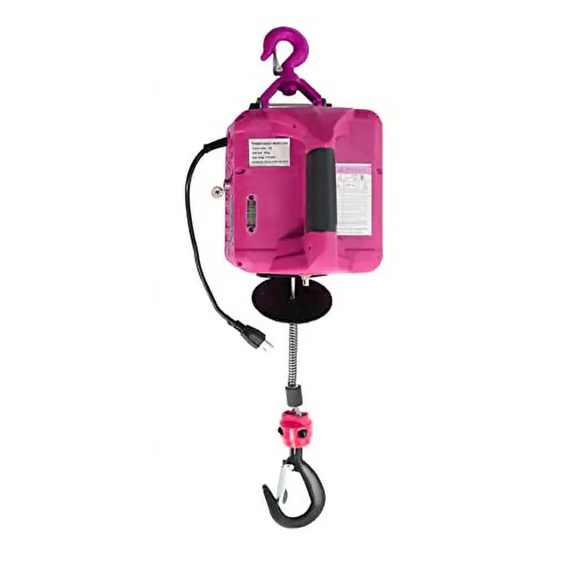 Heavy Duty 250 kg Lifting And 450 kg Pulling Capacity Portable Electric Hoist ,1 HP Motor And 4.6 Meter & 6 mm Wire Rope