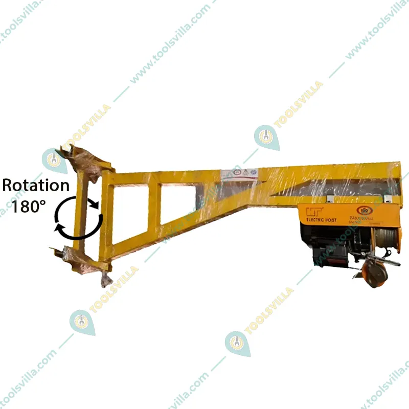 HT 600 Kg Load Capacity Wall Mounted Electric Hoist Support Arm For Mini Electric Hoist