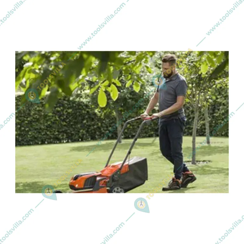Husqvarna LC141C, Electric Lawn Mower, 1.8 Kw, 16 Inch Cutting Width | Ideal for Trimming/Cutting Grass