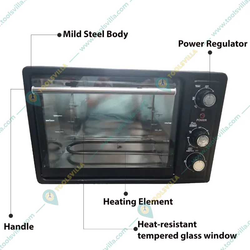 Commercial Electric Oven 24 Litre with 60 Minutes Timer