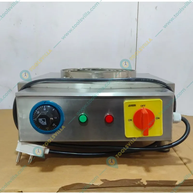  Premium Quality Hot Plate Single Coil 17 x 15 Inch, 2KW, SS Body