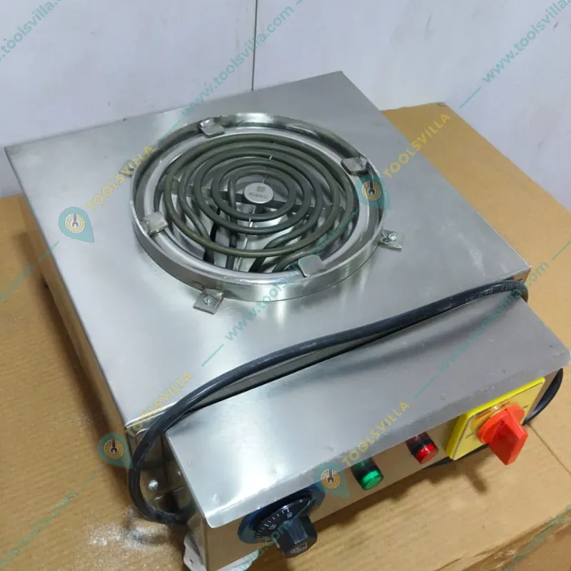 Premium Quality Hot Plate Single Coil 17 x 15 Inch, 2KW, SS Body