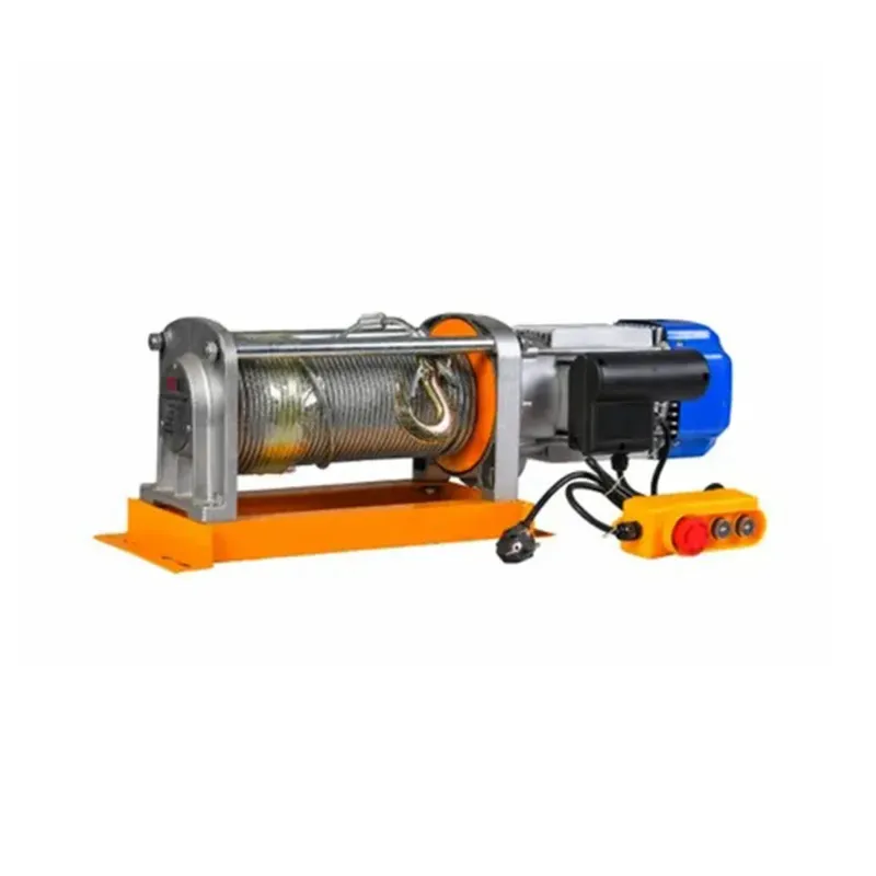 Crossbee S3 500-1000 kg Capacity 3 HP Electric Winch With 8 mm & 50-Meter Wire Rope
