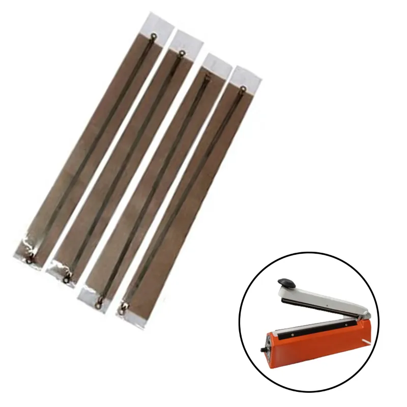 10 Inch, Elements with Teflon Clothes For Hand Held Heat Sealer (Pack of 4)