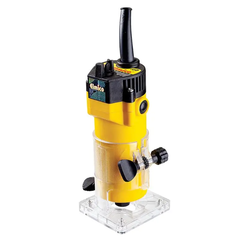 Elmico 6 mm to 8 mm Compact Wood Router Trimmer 1000 W 12000 RPM