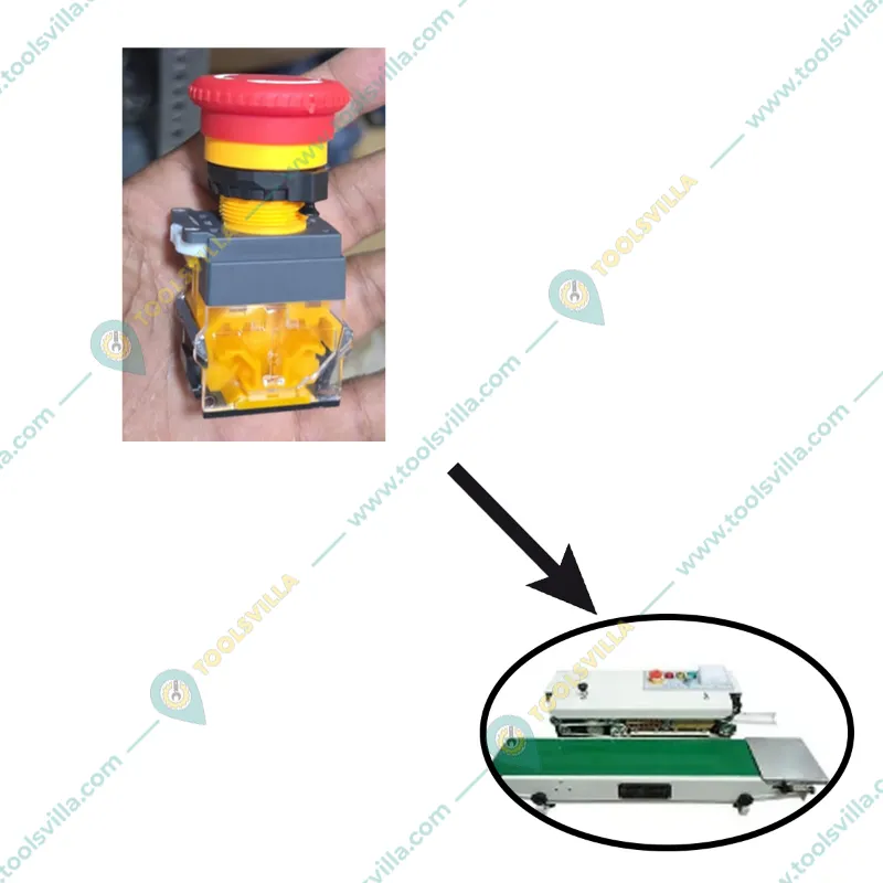  3 pcs Emergency Switch for FR900 Band Sealer
