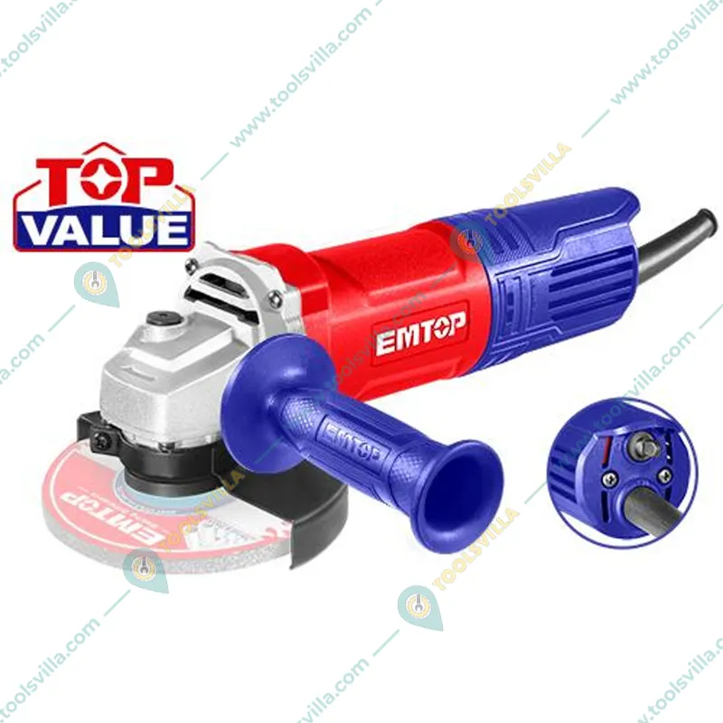 EMTOP 900 Watt 125 mm Angle Grinder (EAGR09051)