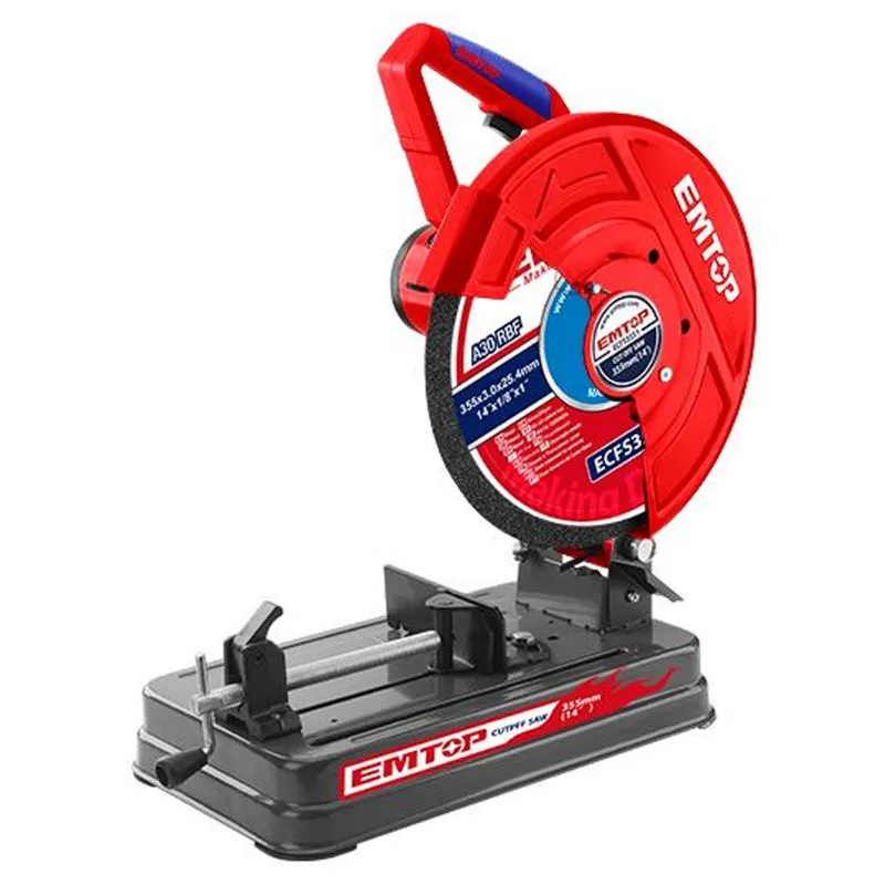 Emtop 355mm 2350 Watt Cut Off Saw Machine With 1 Pc Cutting Disc, 3900 RPM (ECFS3551)