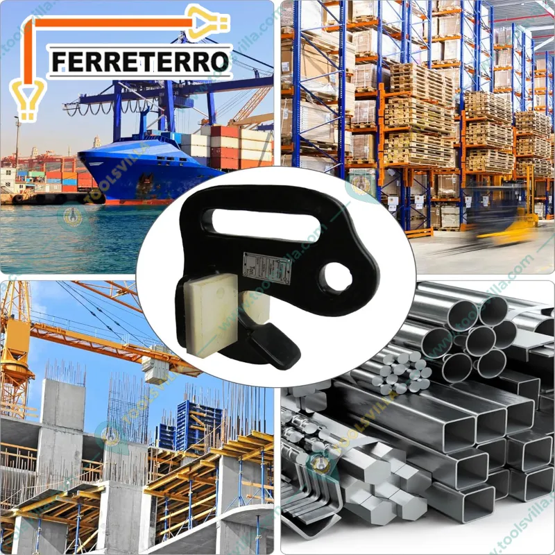 Ferreterro A- type Pipe Lifting Clamp(Capacity-2.5 Ton)