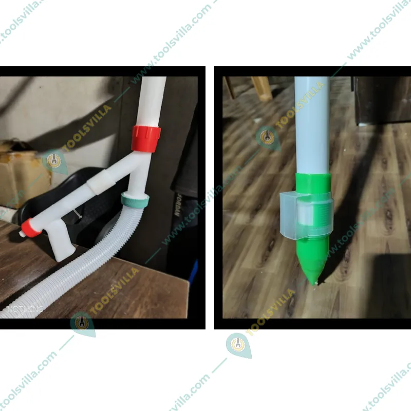 20 Kg Backpack Fertilizer Spreader for Fertilizing Various Crops with 2 Attachments