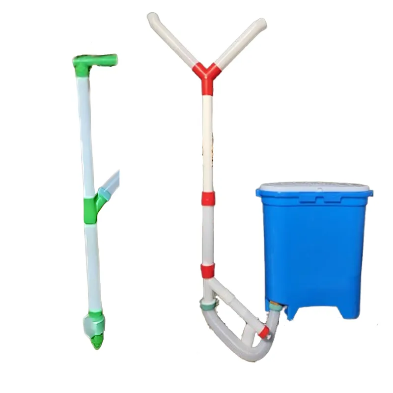 20 Kg Backpack Fertilizer Spreader for Fertilizing Various Crops with 2 Attachments