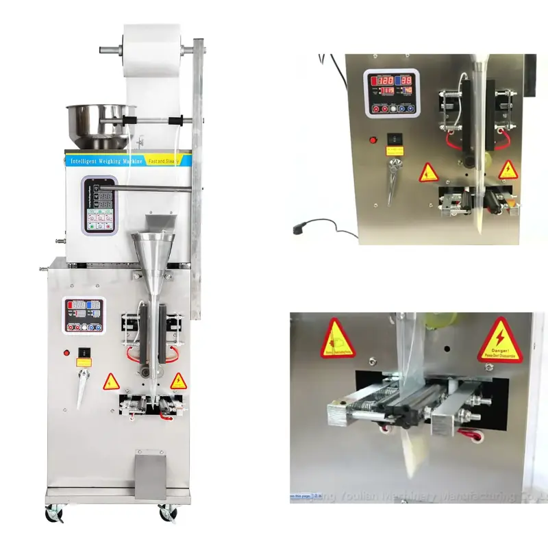 SMART Automatic 1 to 100 gm FFS Multi-Function Weigh Filling & Packaging Machine (SIDE SEAL)