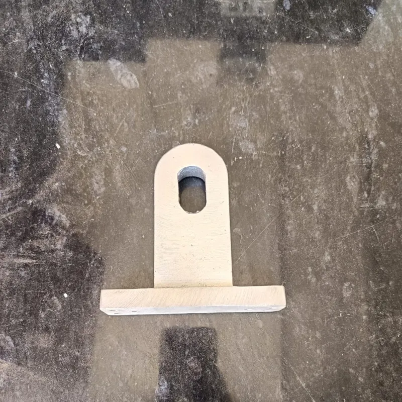 Aluminum Fixer Part for UFO Burger Making Machine  