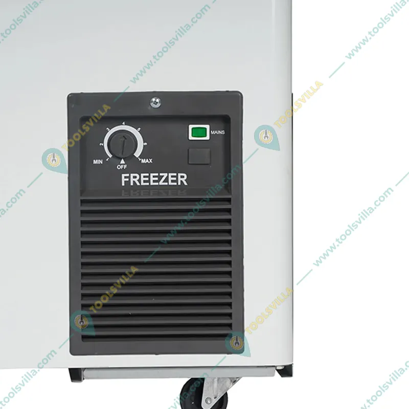 Voltas GT340GA5-W Flat Glass Top Freezer with 275 Liter Capacity and 5 Star with 4 years Warranty