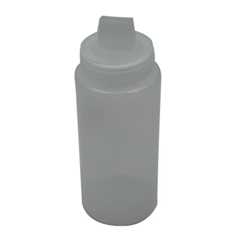 Flat Nozzle Squeeze Bottle, Suitable for Ketchup, Salad Dressing, Mustard Sauce, Cake Decoration, Waffle Batter (Pack of 10)